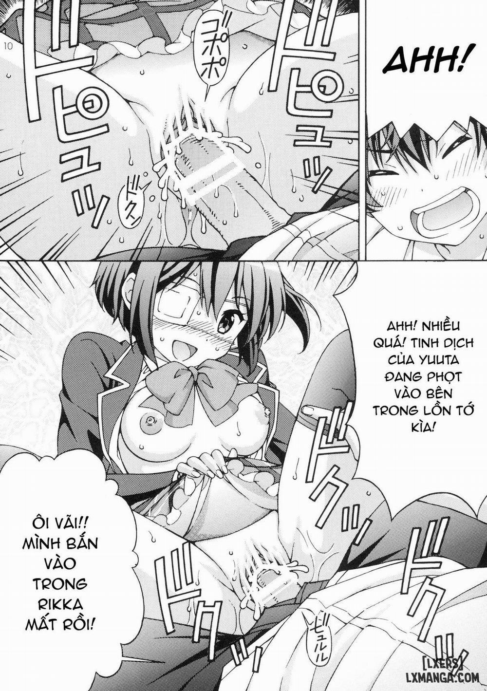 manhwax10.com - Truyện Manhwa Chuunibyou no Ko Tachi ni Nama Nakadashi Hamemakuri Zanmai Chương Oneshot Trang 10