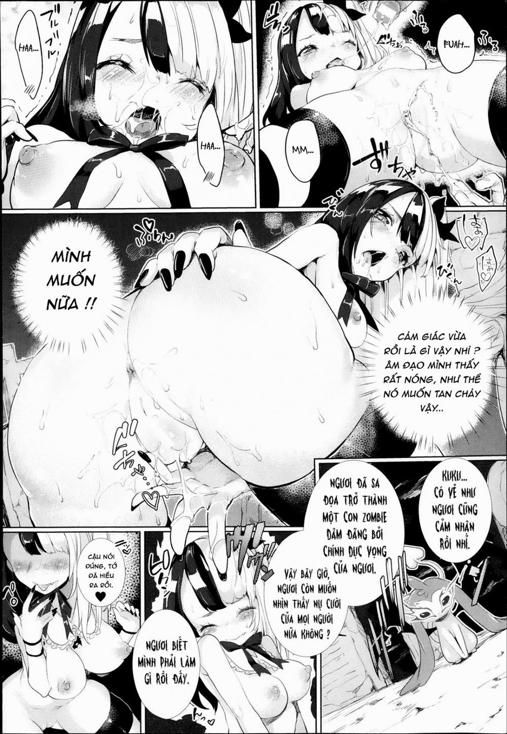 manhwax10.com - Truyện Manhwa Chuyến Tham Quan Nghĩa Trang Của Zombie-Chan! Chương Oneshot Trang 8