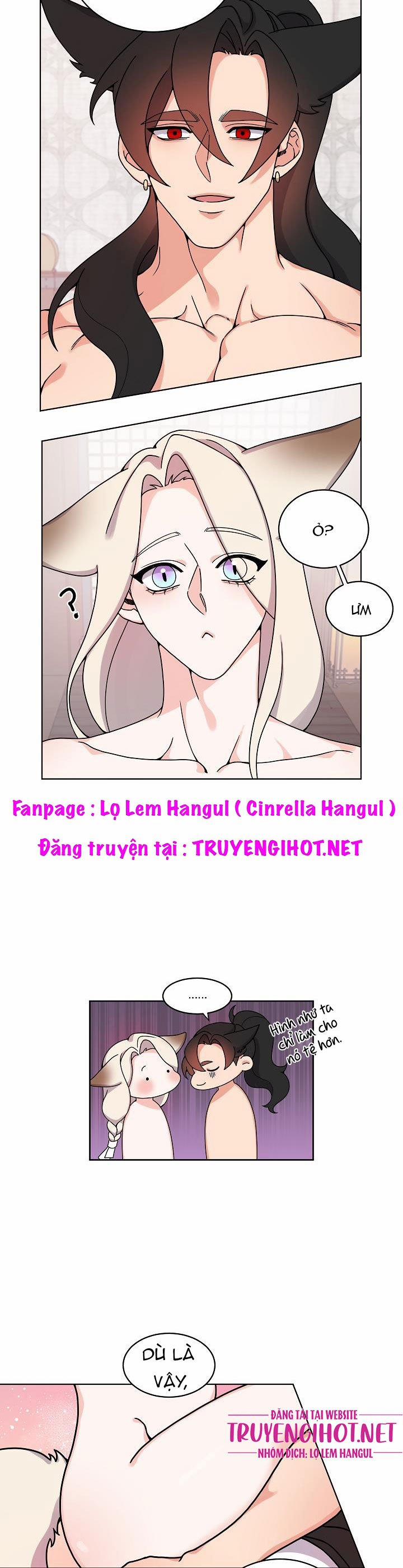 manhwax10.com - Truyện Manhwa Chuyện Tình Cáo Và Sói Chương 14 1 Trang 8