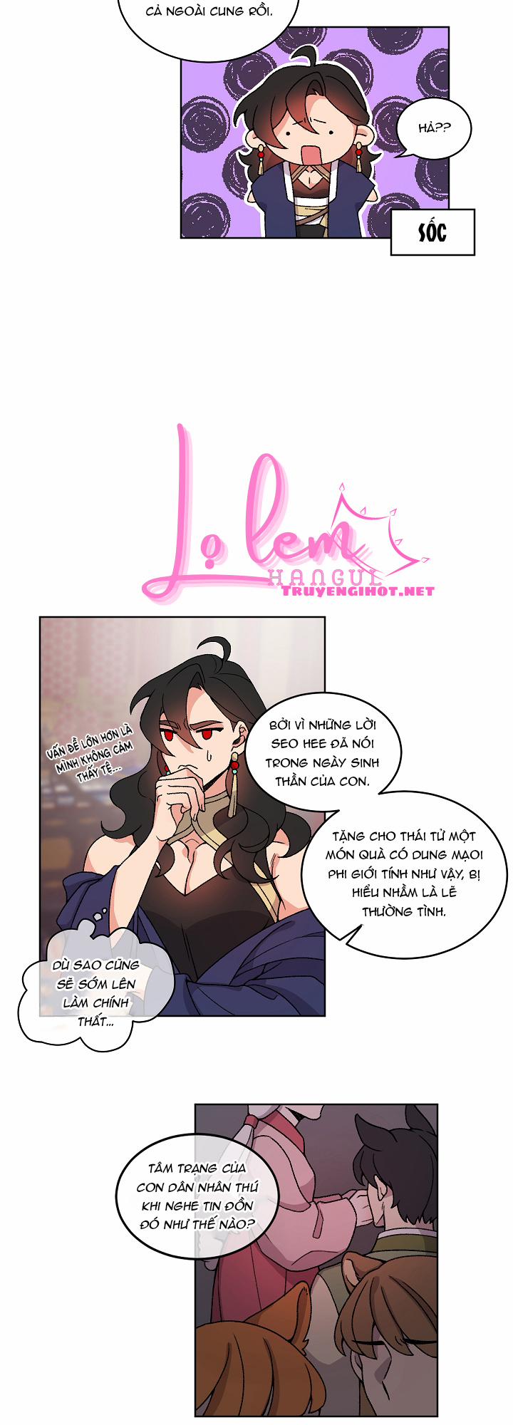 manhwax10.com - Truyện Manhwa Chuyện Tình Cáo Và Sói Chương 23 2 Trang 4