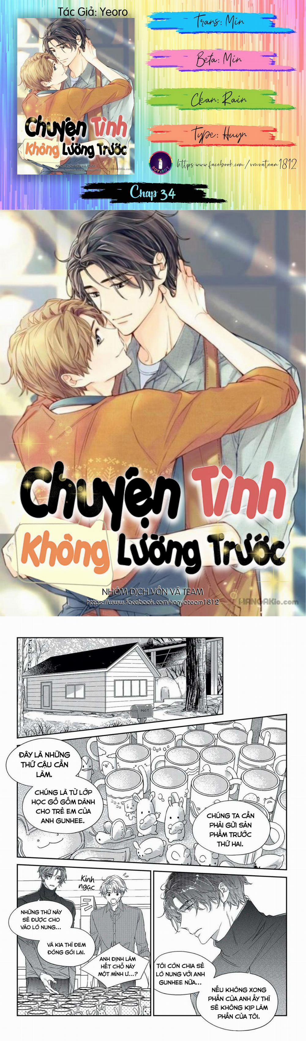 manhwax10.com - Truyện Manhwa Chuyện Tình Không Lường Trước (END) Chương 34 Trang 1