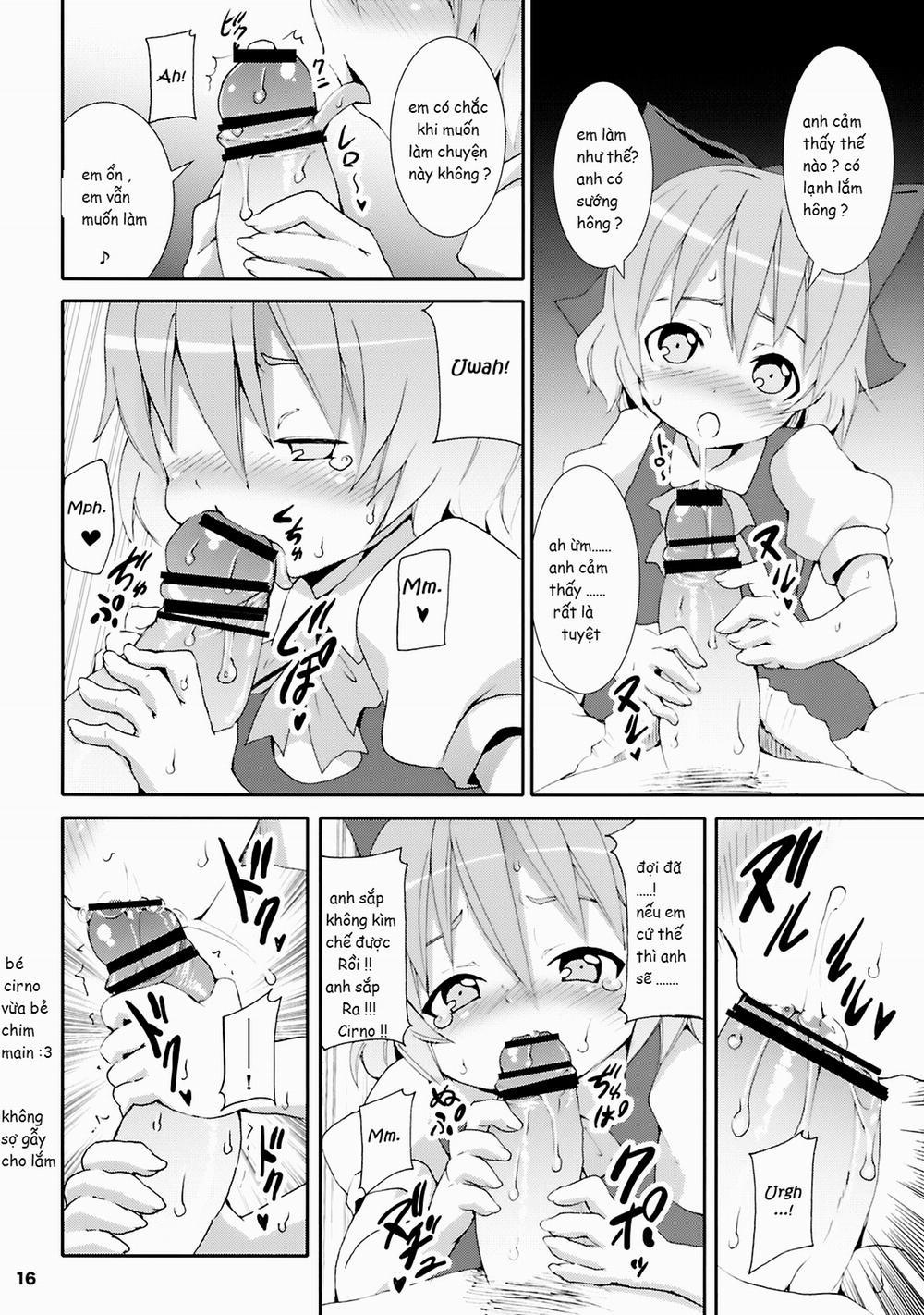 manhwax10.com - Truyện Manhwa Cirno Ga Ouchi Ni Yattekita! (Touhou Project) Chương 0 End Trang 16