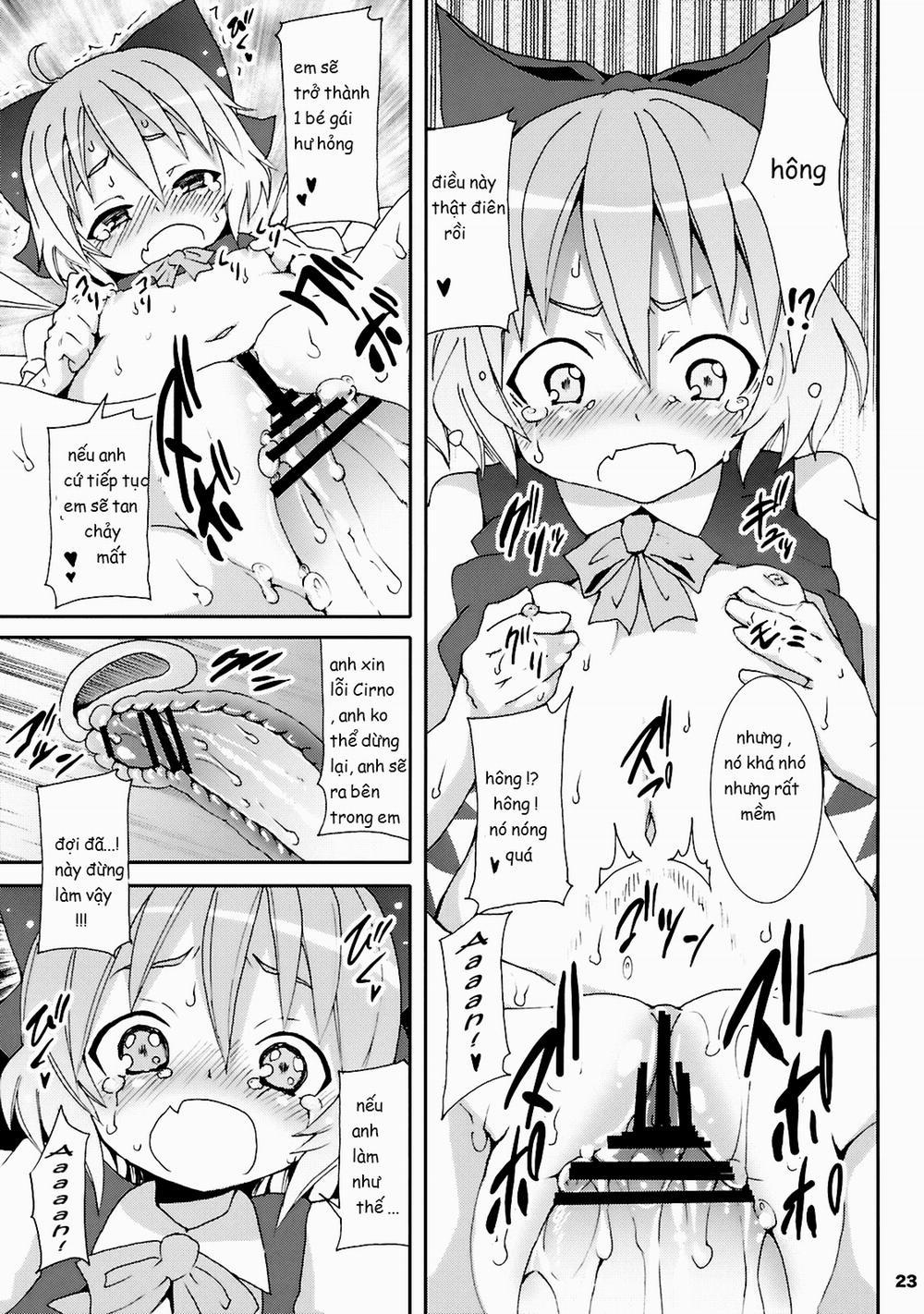 manhwax10.com - Truyện Manhwa Cirno Ga Ouchi Ni Yattekita! (Touhou Project) Chương 0 End Trang 23