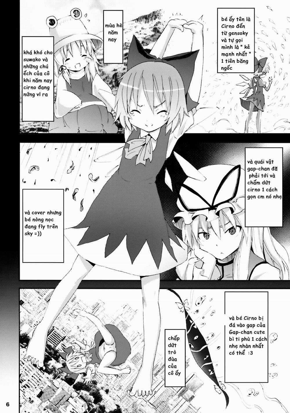 manhwax10.com - Truyện Manhwa Cirno Ga Ouchi Ni Yattekita! (Touhou Project) Chương 0 End Trang 6