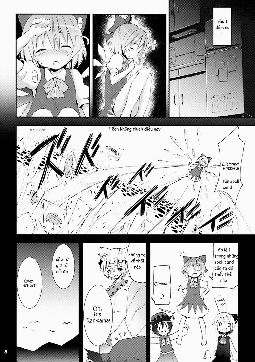 manhwax10.com - Truyện Manhwa Cirno Ga Ouchi Ni Yattekita! (Touhou Project) Chương 0 End Trang 8