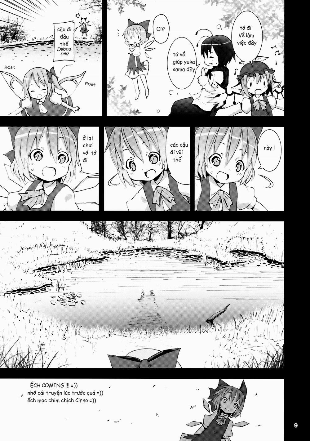 manhwax10.com - Truyện Manhwa Cirno Ga Ouchi Ni Yattekita! (Touhou Project) Chương 0 End Trang 9