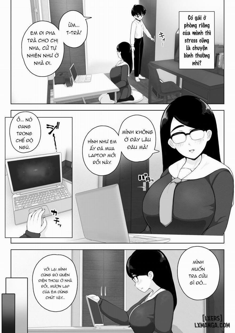 manhwax10.com - Truyện Manhwa Class 1 Shiri ga Dekai Megane no Osanajimi ni Nakadashi Shiro to Honnou ga Itte iru Chương Oneshot Trang 4