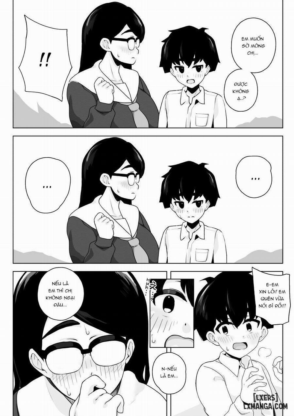 manhwax10.com - Truyện Manhwa Class 1 Shiri ga Dekai Megane no Osanajimi ni Nakadashi Shiro to Honnou ga Itte iru Chương Oneshot Trang 8