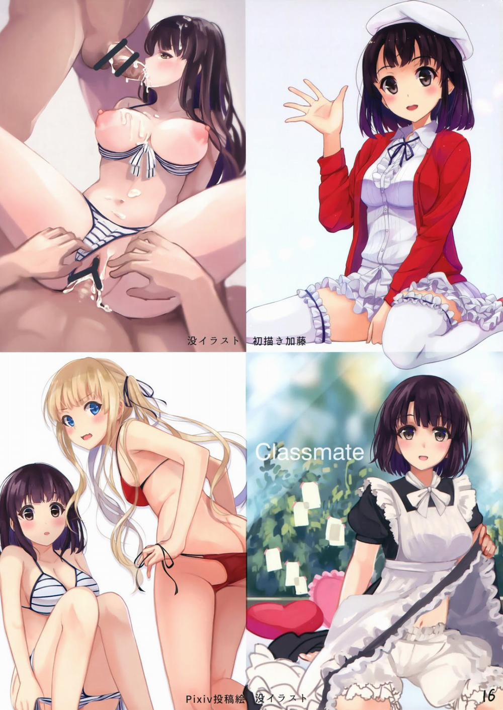 manhwax10.com - Truyện Manhwa Classmate (Saenai Heroine No Sodatekata) Chương Oneshot Trang 16