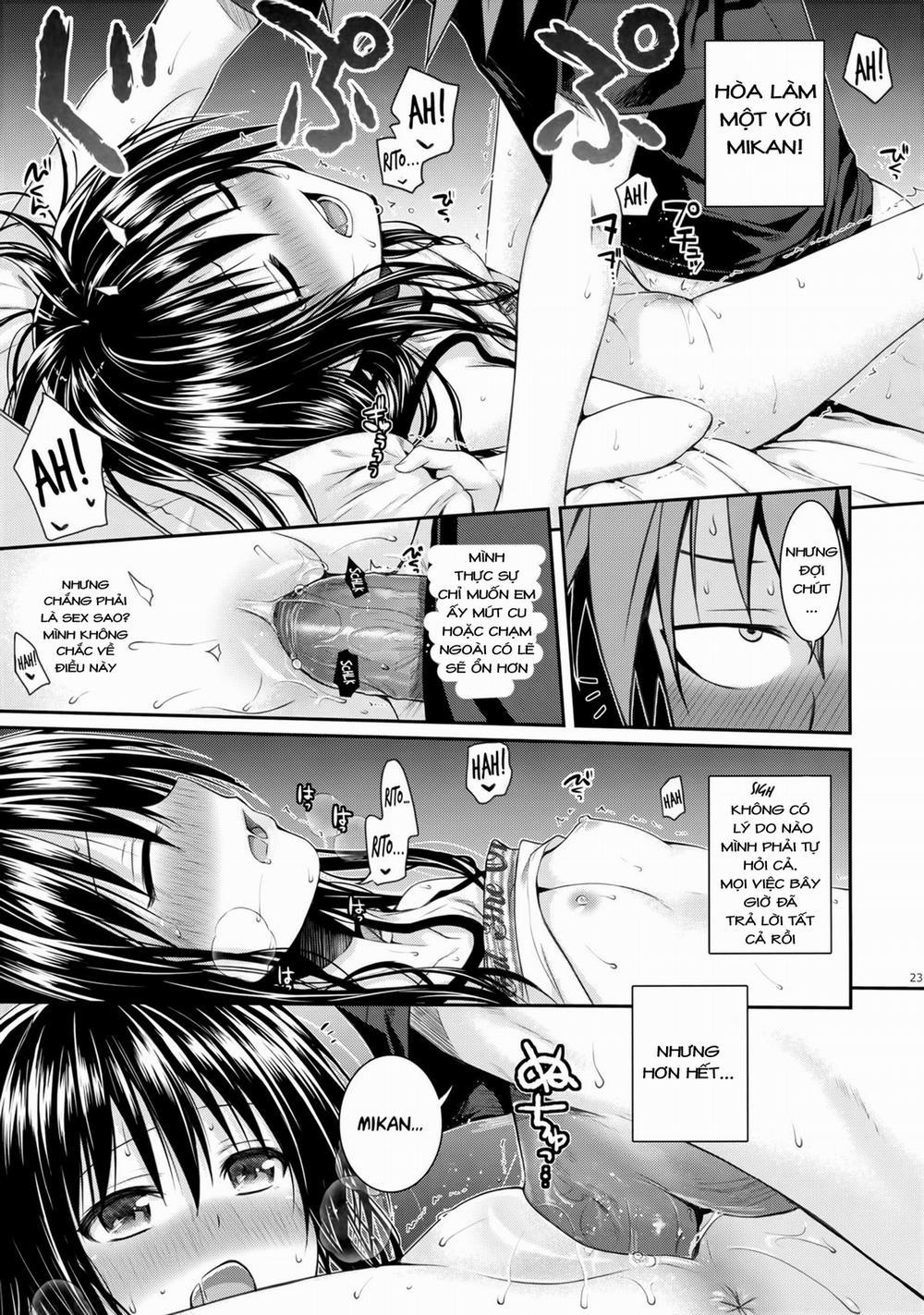 manhwax10.com - Truyện Manhwa Closest Sister (To Love-Ru) Chương Oneshot Trang 21