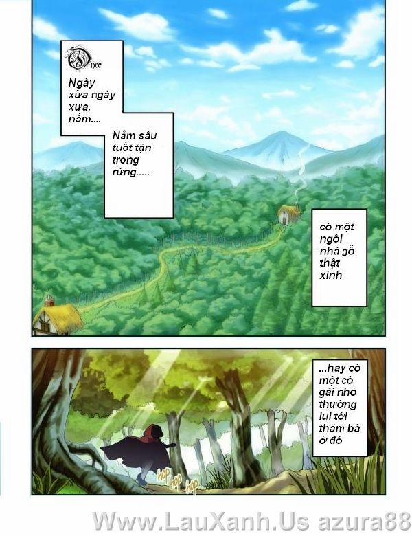 manhwax10.com - Truyện Manhwa Cô bé quàng khăn đỏ Chương Oneshot Full Color Trang 1