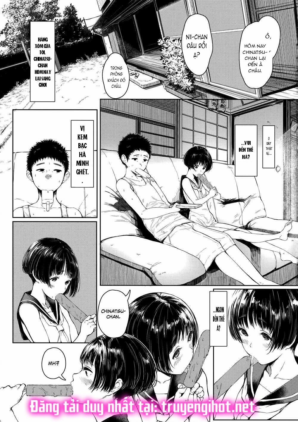 manhwax10.com - Truyện Manhwa Cô Em Hàng Xóm Nhà Bên Chinatsu-Chan Chương 2 1 Trang 2