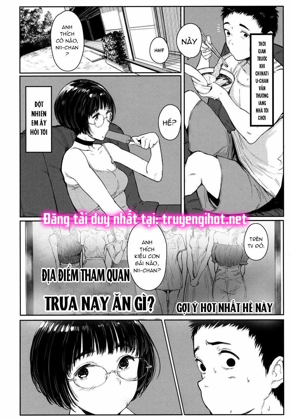 manhwax10.com - Truyện Manhwa Cô Em Hàng Xóm Nhà Bên Chinatsu-Chan Chương 5 1 Trang 2