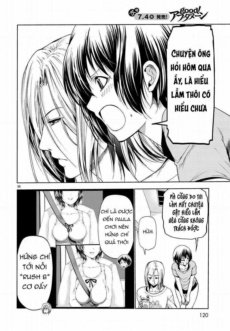 manhwax10.com - Truyện Manhwa Cô Gái Thích Lặn – Grand Blue Chương 53 Trang 37