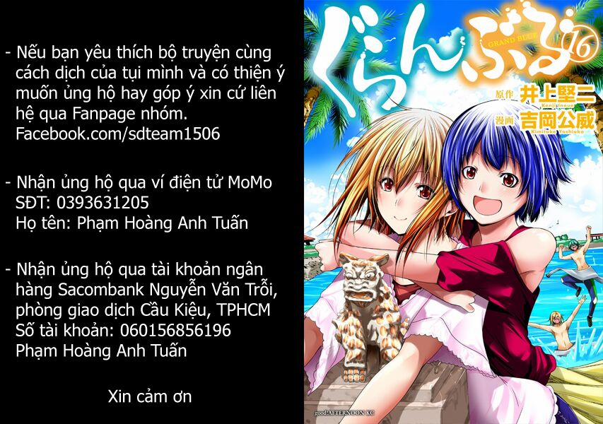 manhwax10.com - Truyện Manhwa Cô Gái Thích Lặn – Grand Blue Chương 62 Trang 42