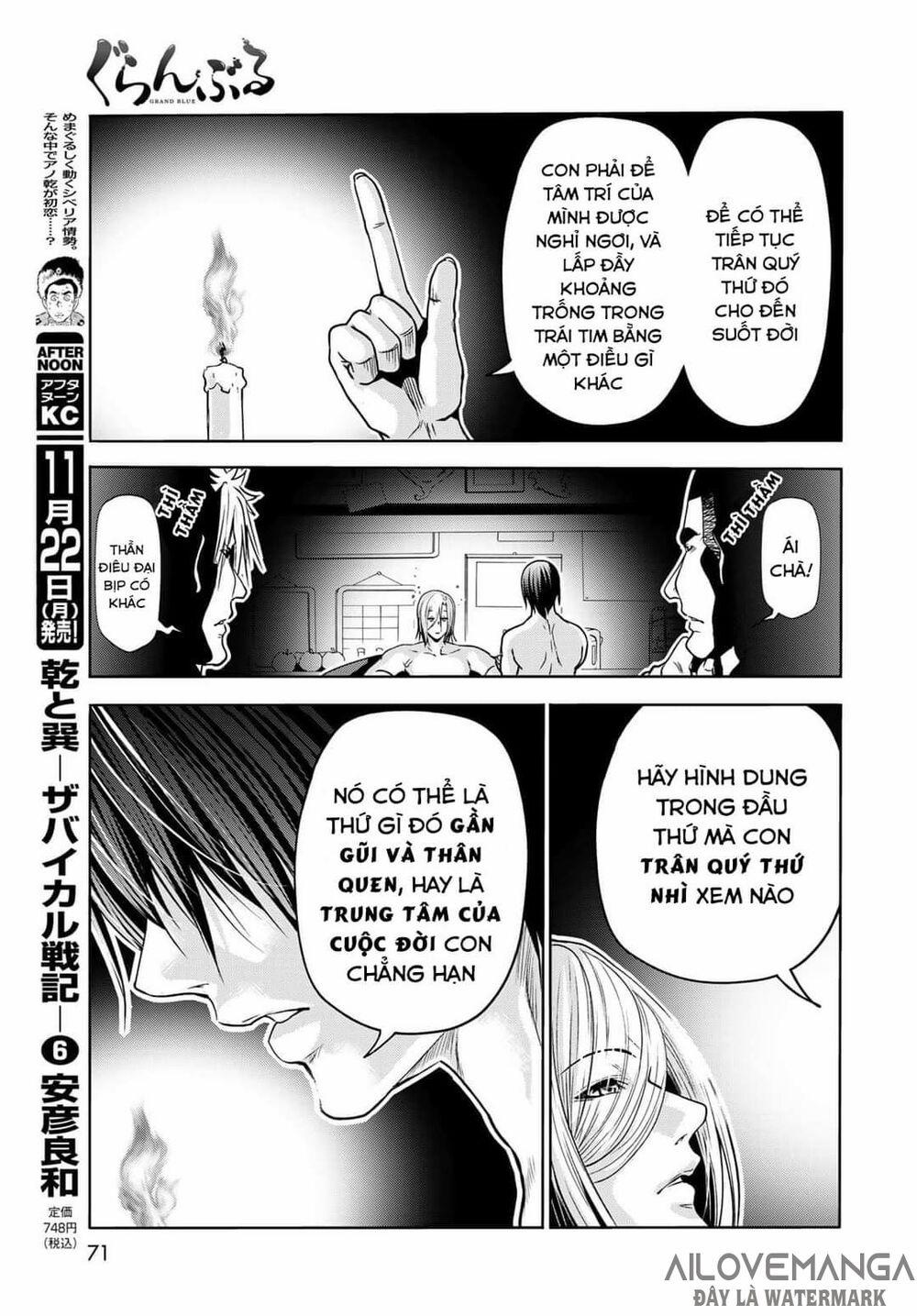 manhwax10.com - Truyện Manhwa Cô Gái Thích Lặn – Grand Blue Chương 73 2 Trang 13