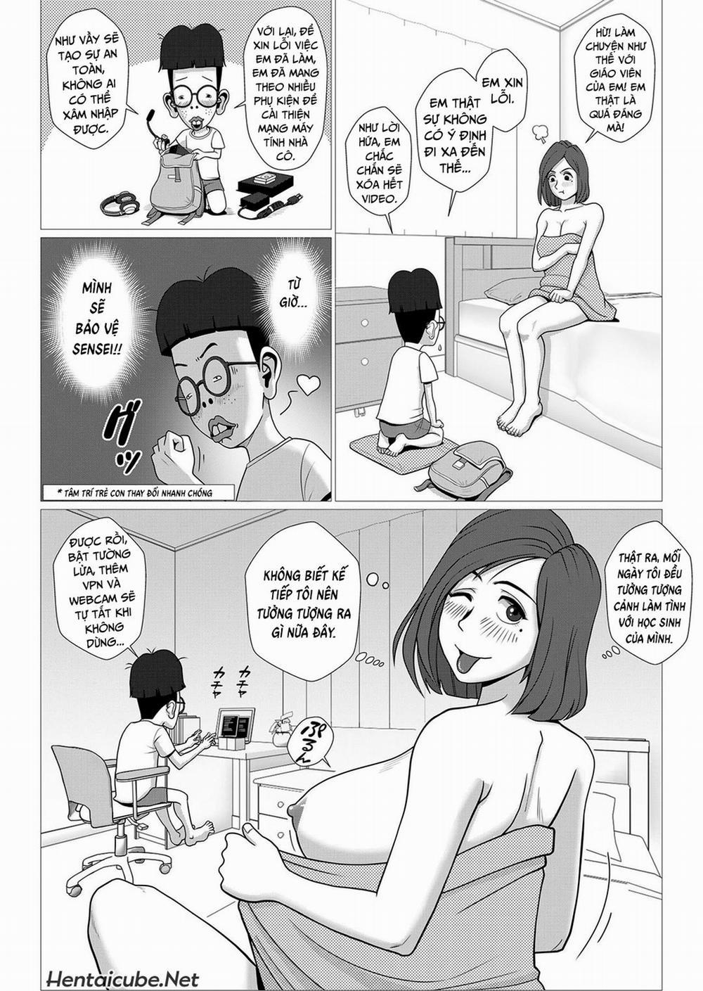 manhwax10.com - Truyện Manhwa Cô Giáo Quên Tắt Webcam Chương Oneshot Trang 16