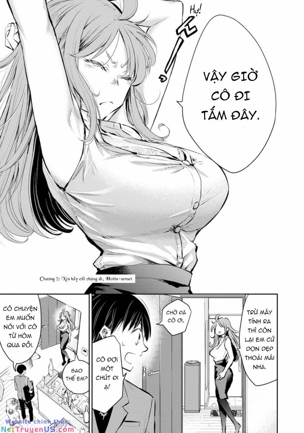 manhwax10.com - Truyện Manhwa Cô Luộm Thuộm Quá Đấy, Hotta-Sensei! Chương 2 Trang 1