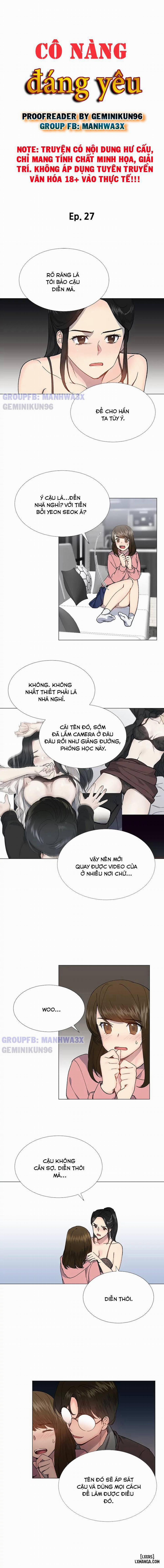 manhwax10.com - Truyện Manhwa Cô Nàng Đáng Yêu Chương 27 Trang 2