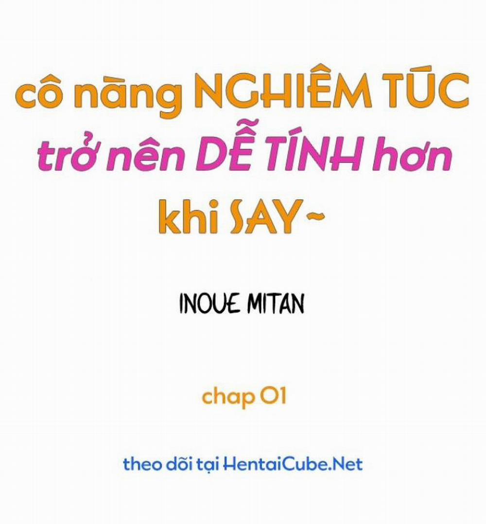 manhwax10.com - Truyện Manhwa Cô nàng nghiêm túc trở nên dễ tính khi say Chương 1 2 Trang 1