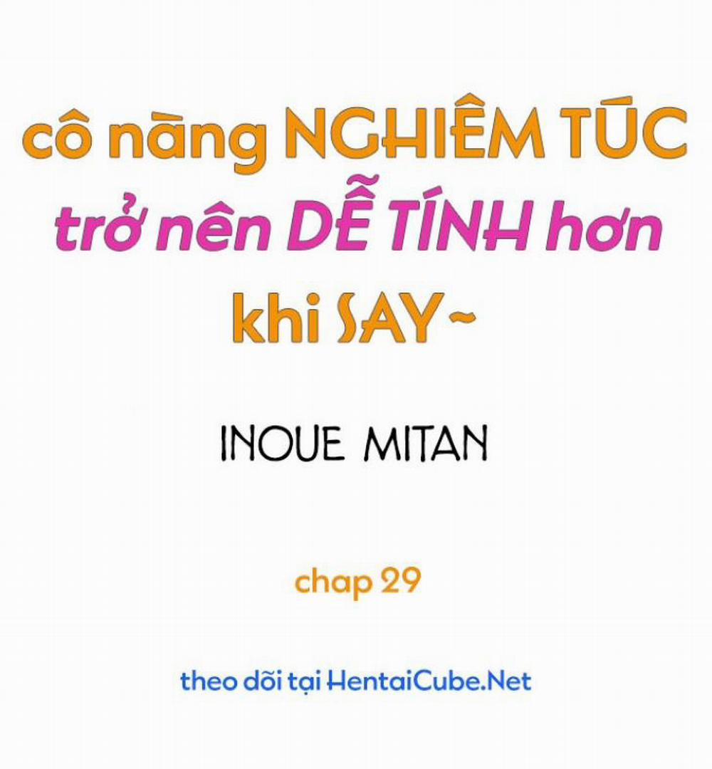 manhwax10.com - Truyện Manhwa Cô nàng nghiêm túc trở nên dễ tính khi say Chương 29 30 Trang 1