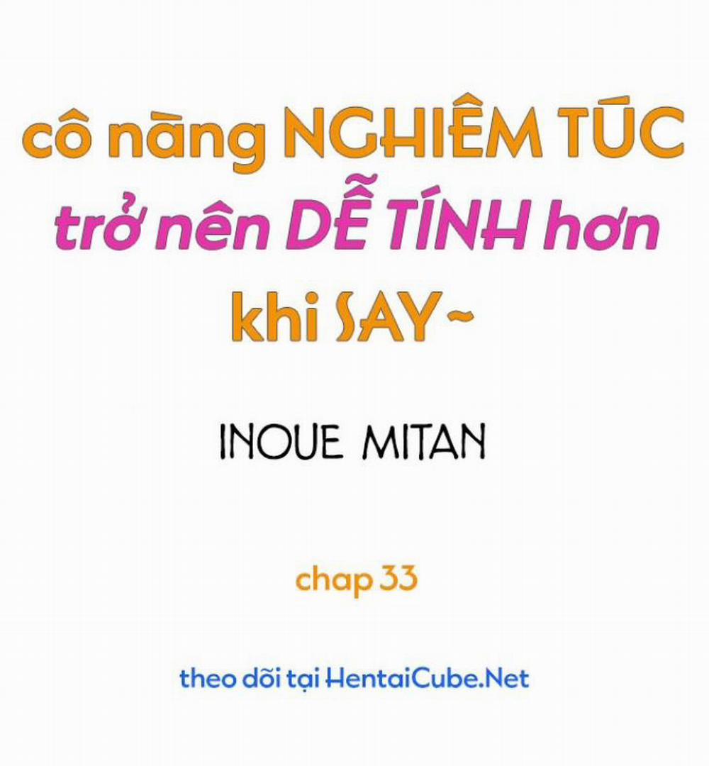 manhwax10.com - Truyện Manhwa Cô nàng nghiêm túc trở nên dễ tính khi say Chương 33 34 Trang 1