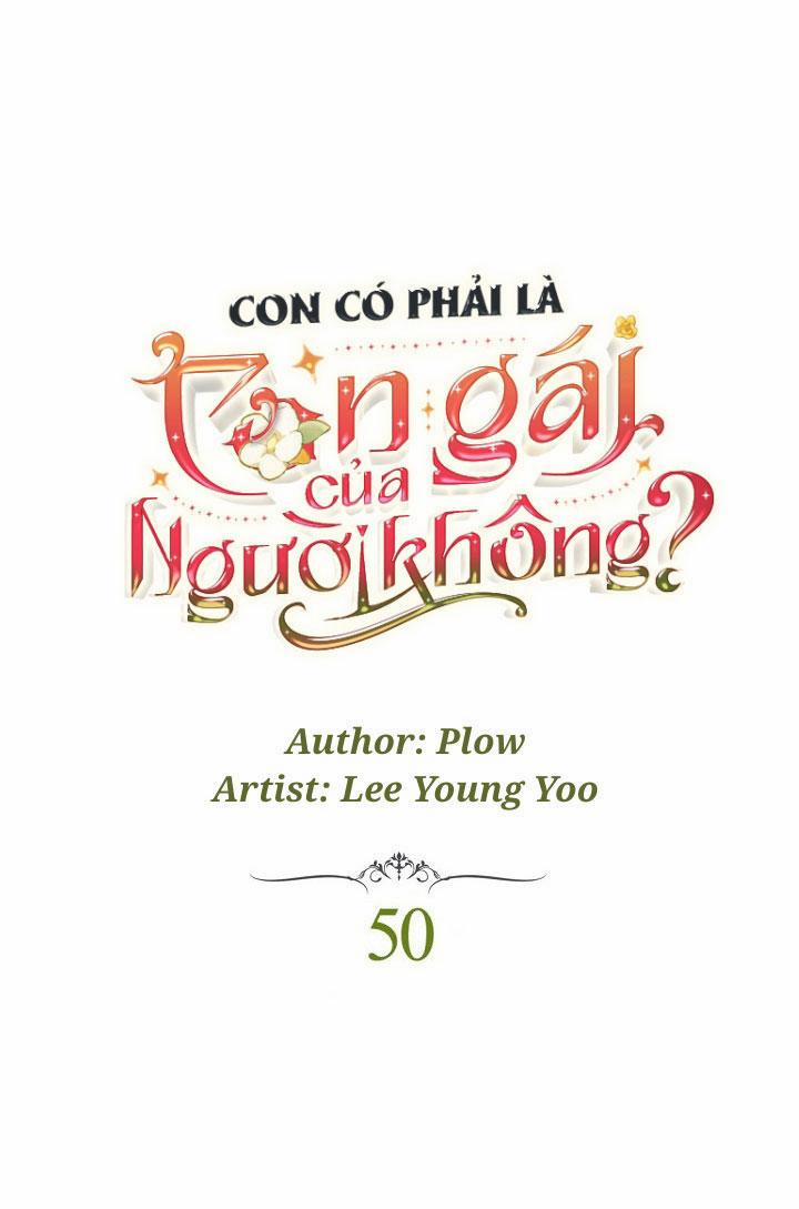 manhwax10.com - Truyện Manhwa Con Có Phải Là Con Gái Của Người Không? Chương 50 Trang 2