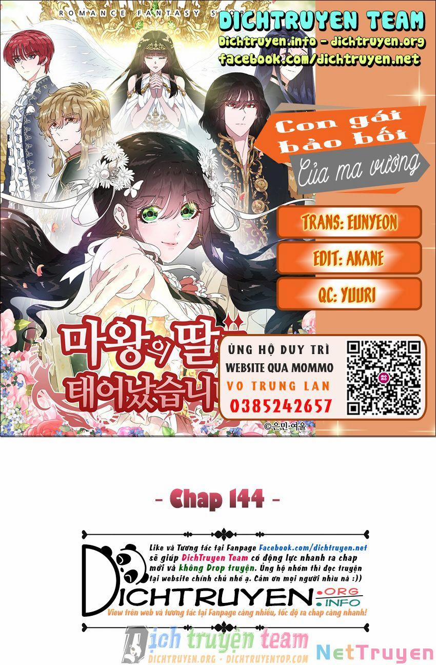 manhwax10.com - Truyện Manhwa Con Gái Bảo Bối Của Ma Vương Chương 144 Trang 1