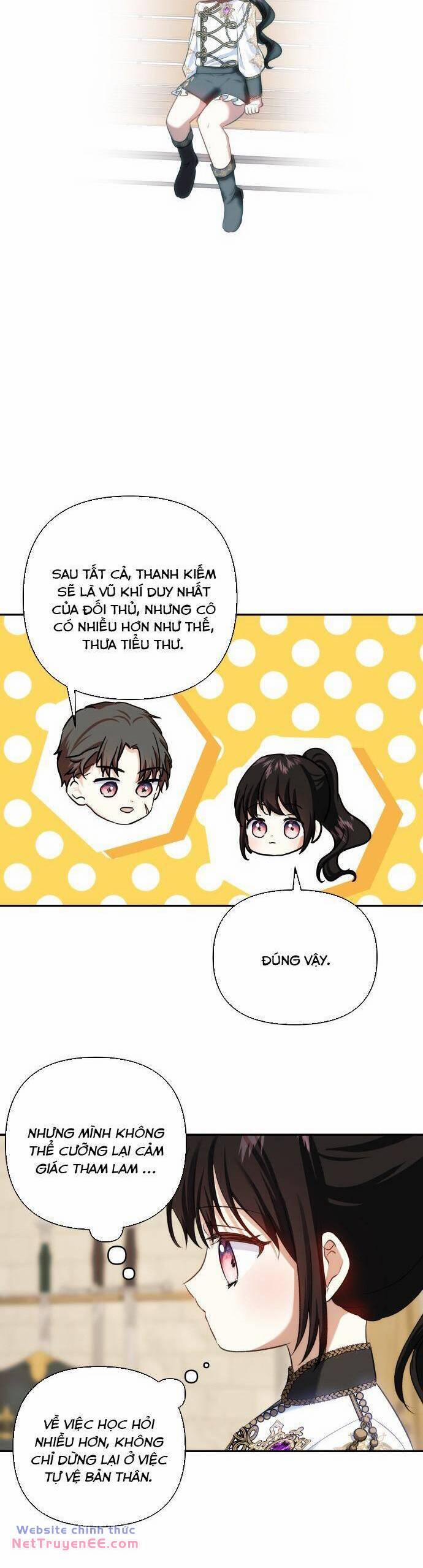 manhwax10.com - Truyện Manhwa Con Gái Bé Bỏng Của Công Tước Ác Ma Chương 64 Trang 23