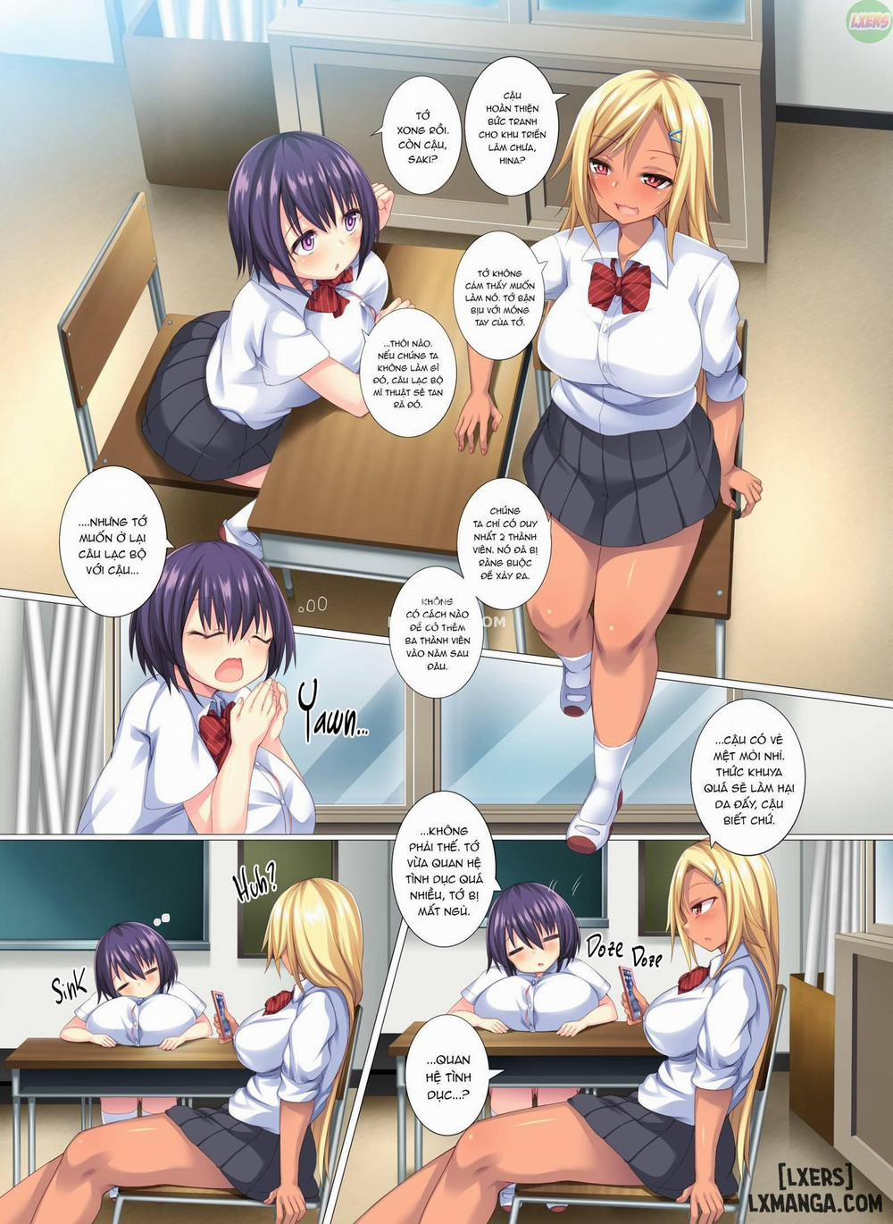 manhwax10.com - Truyện Manhwa Con Ngốc Và Gyaru Có Thể Xử Lý Bạn Trai Cuồng Dâm Không Chương Oneshot Trang 2