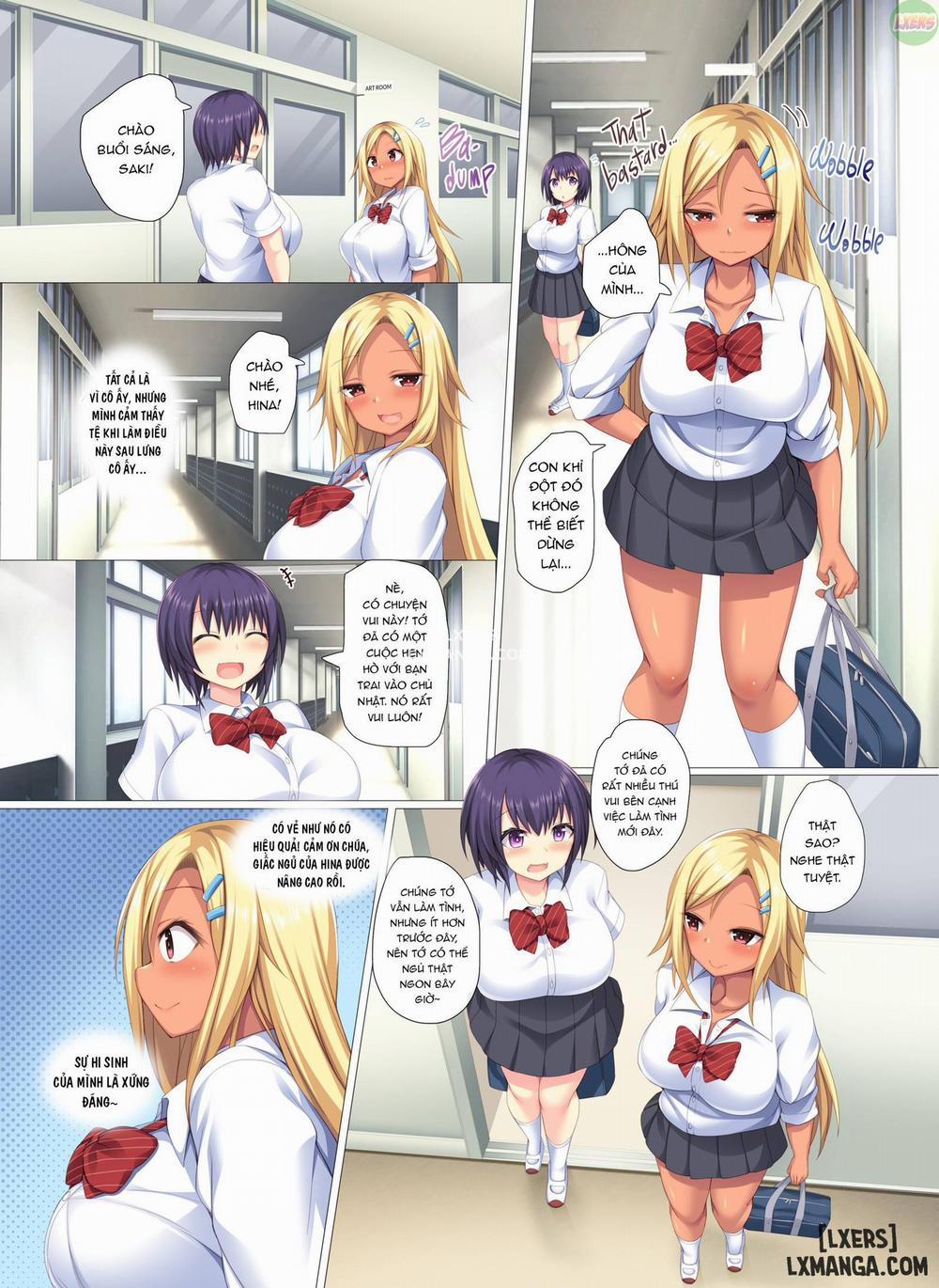 manhwax10.com - Truyện Manhwa Con Ngốc Và Gyaru Có Thể Xử Lý Bạn Trai Cuồng Dâm Không Chương Oneshot Trang 24