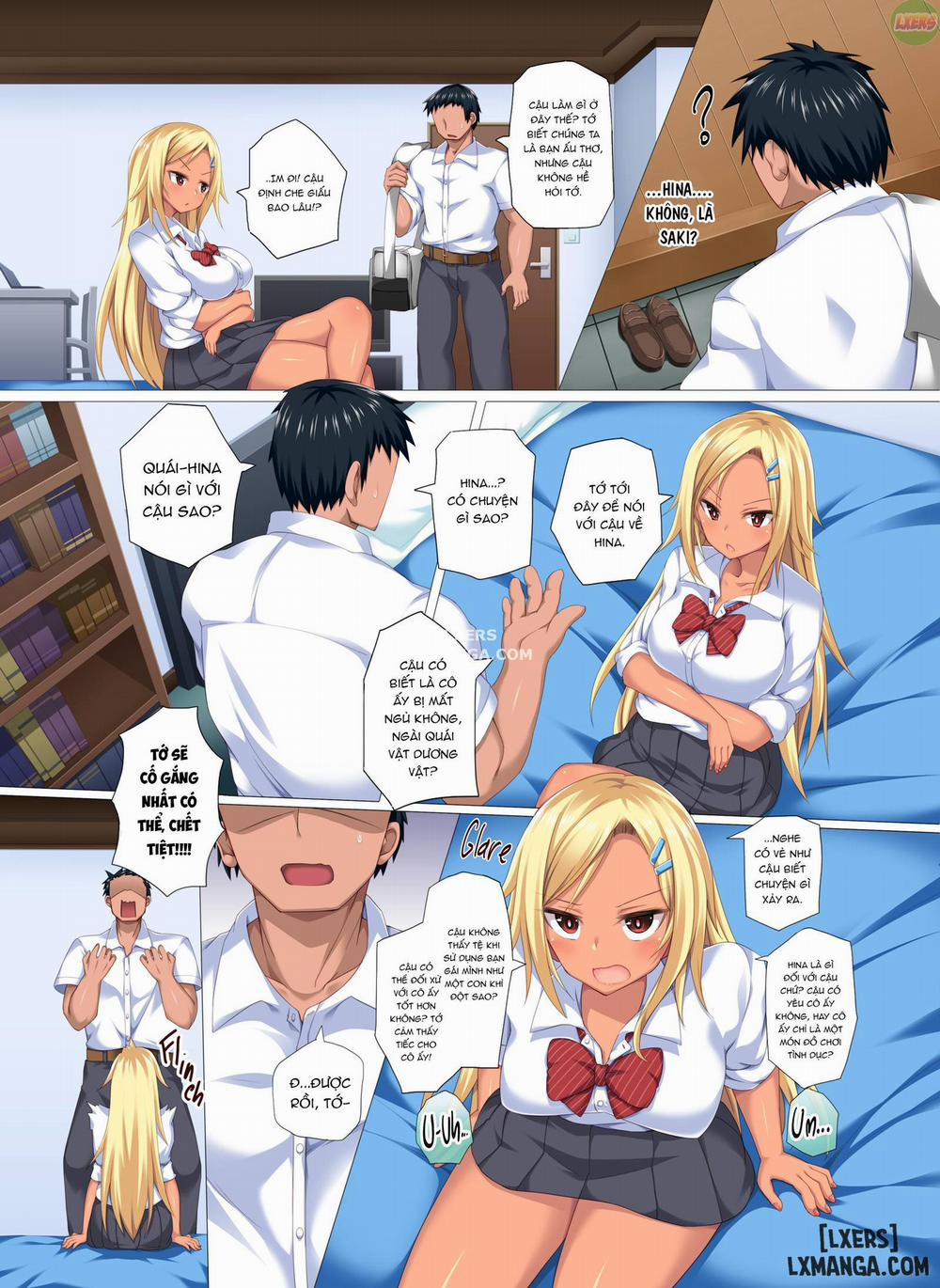 manhwax10.com - Truyện Manhwa Con Ngốc Và Gyaru Có Thể Xử Lý Bạn Trai Cuồng Dâm Không Chương Oneshot Trang 8