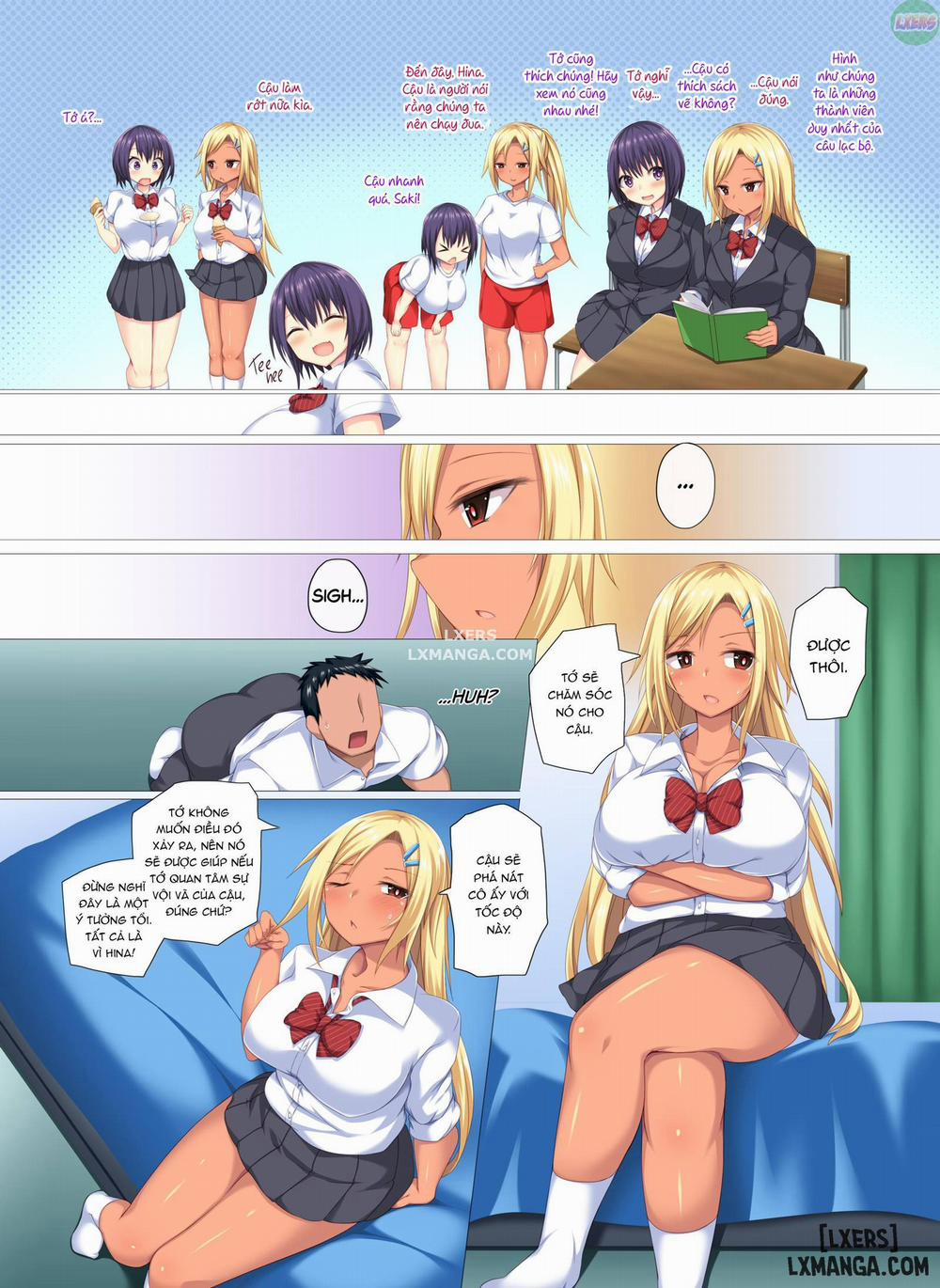 manhwax10.com - Truyện Manhwa Con Ngốc Và Gyaru Có Thể Xử Lý Bạn Trai Cuồng Dâm Không Chương Oneshot Trang 10