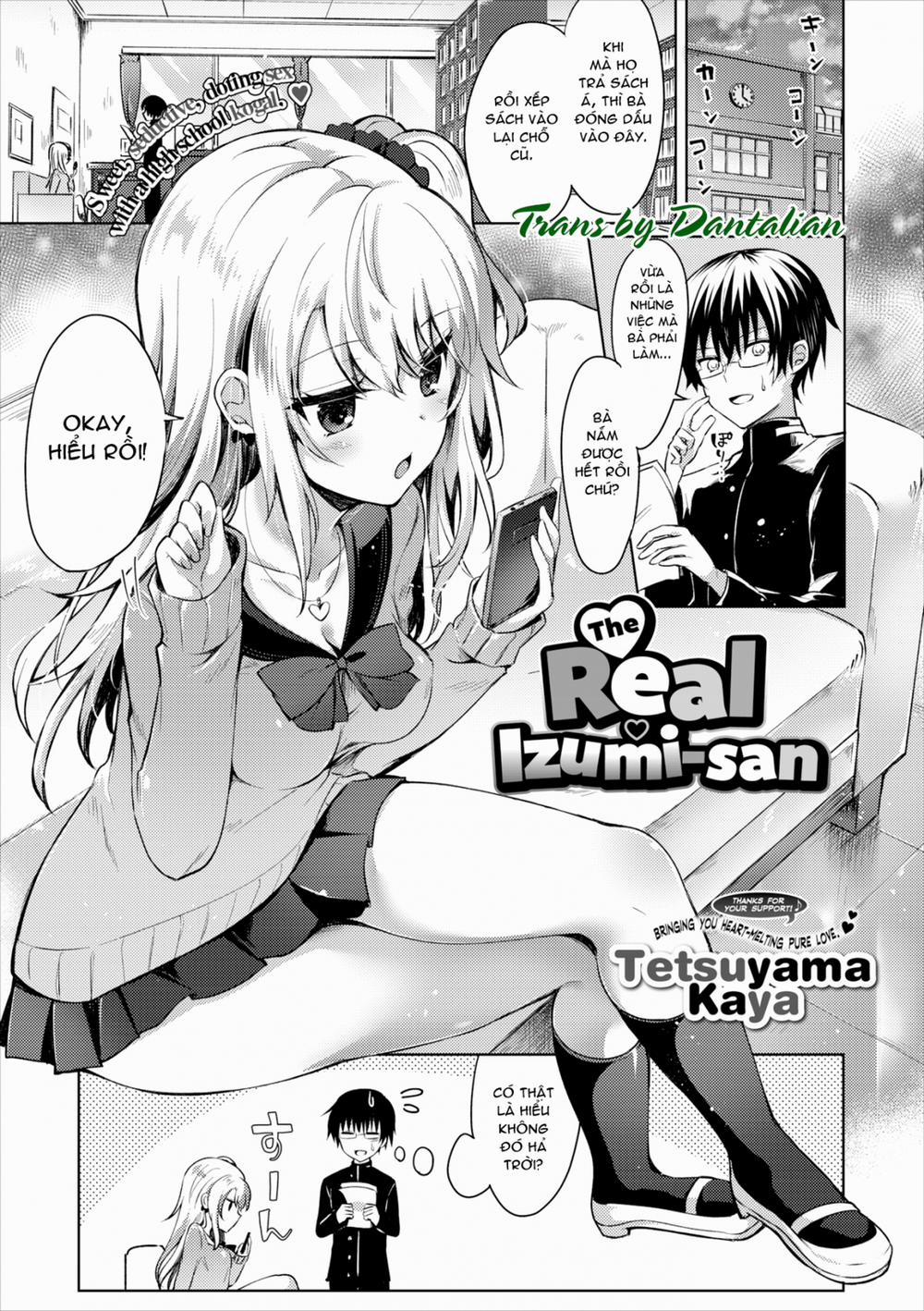 manhwax10.com - Truyện Manhwa Con Người Thật Của Izumi-san! Chương Oneshot Trang 2