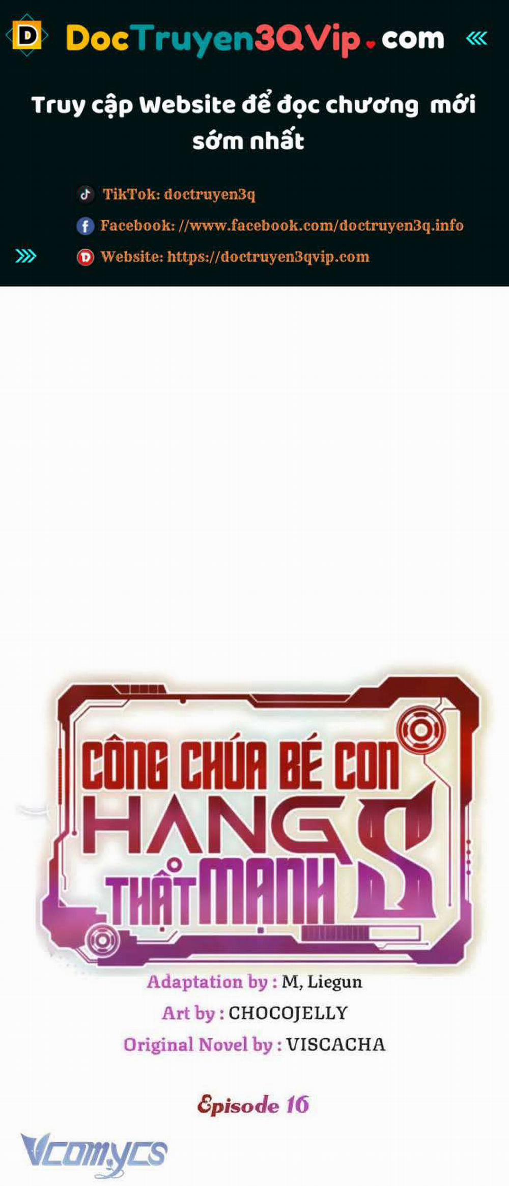 manhwax10.com - Truyện Manhwa Công Chúa Bé Con Hạng S Thật Mạnh Chương 16 Trang 1