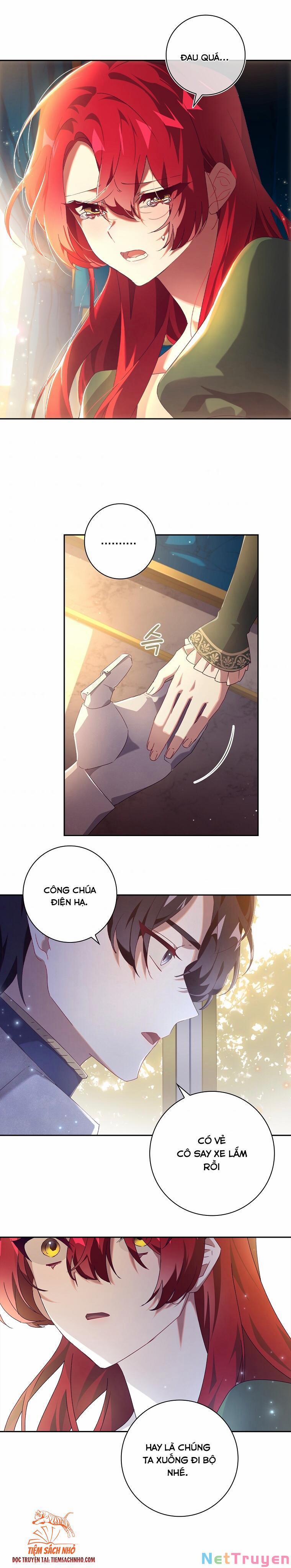 manhwax10.com - Truyện Manhwa Công Chúa Gác Mái Chương 7 Trang 9