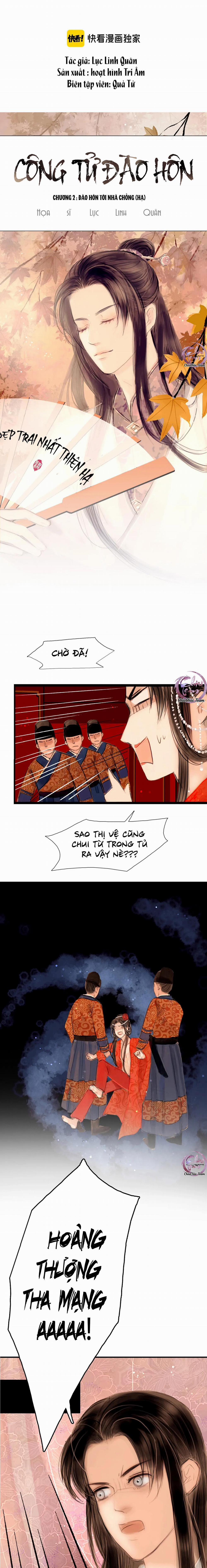 manhwax10.com - Truyện Manhwa Công Tử Đào Hôn Chương 2 Trang 1