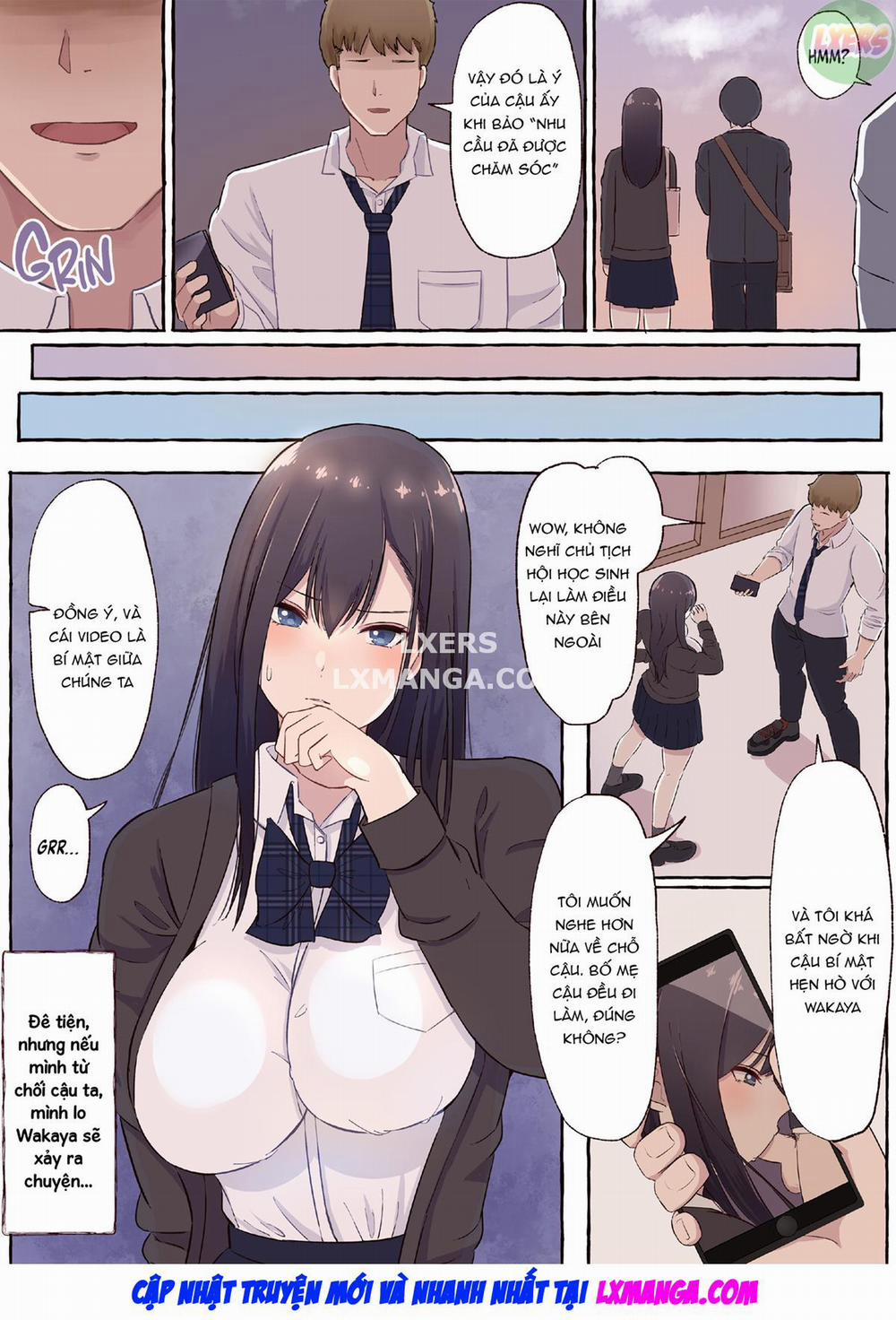 manhwax10.com - Truyện Manhwa Cool Na Kyonyuu Iinchou, Netorare Kairaku Ochi Chương Oneshot Trang 12