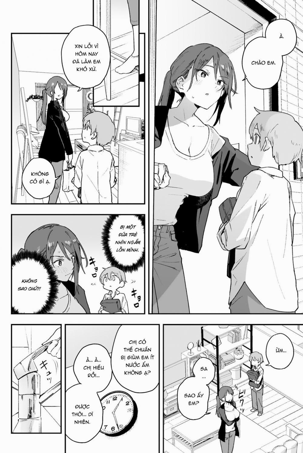 manhwax10.com - Truyện Manhwa Cool Onee-san has a problem that I can't tell anyone Chương Oneshot Trang 8