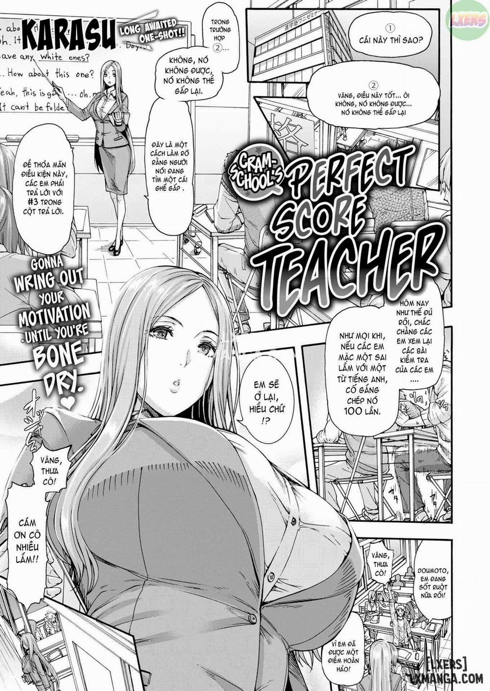 manhwax10.com - Truyện Manhwa Cramschool's Perfect Score Teacher Chương Oneshot Trang 1