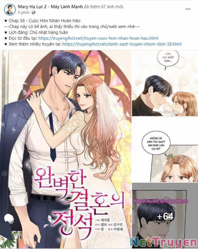 manhwax10.com - Truyện Manhwa Cuộc Hôn Nhân Hoàn Hảo Chương 58 1 Trang 1