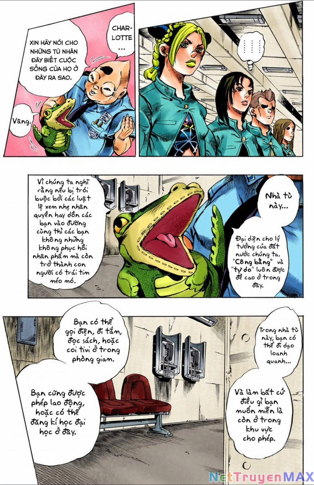 manhwax10.com - Truyện Manhwa Cuộc Phiêu Lưu Bí Ẩn Phần 6: Stone Ocean Chương 4 Trang 6