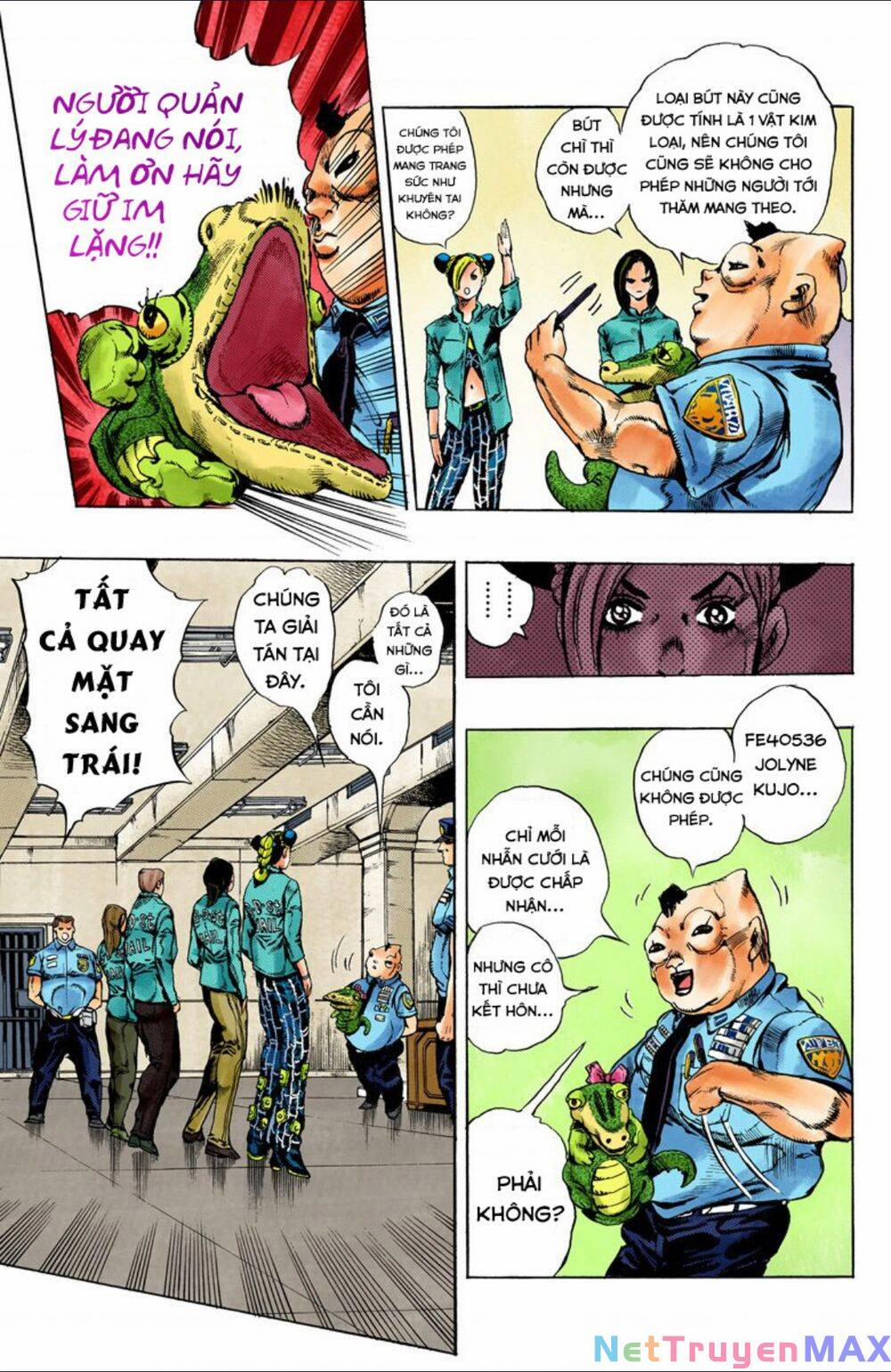 Cuộc Phiêu Lưu Bí Ẩn Phần 6: Stone Ocean Chương 4 Trang 8