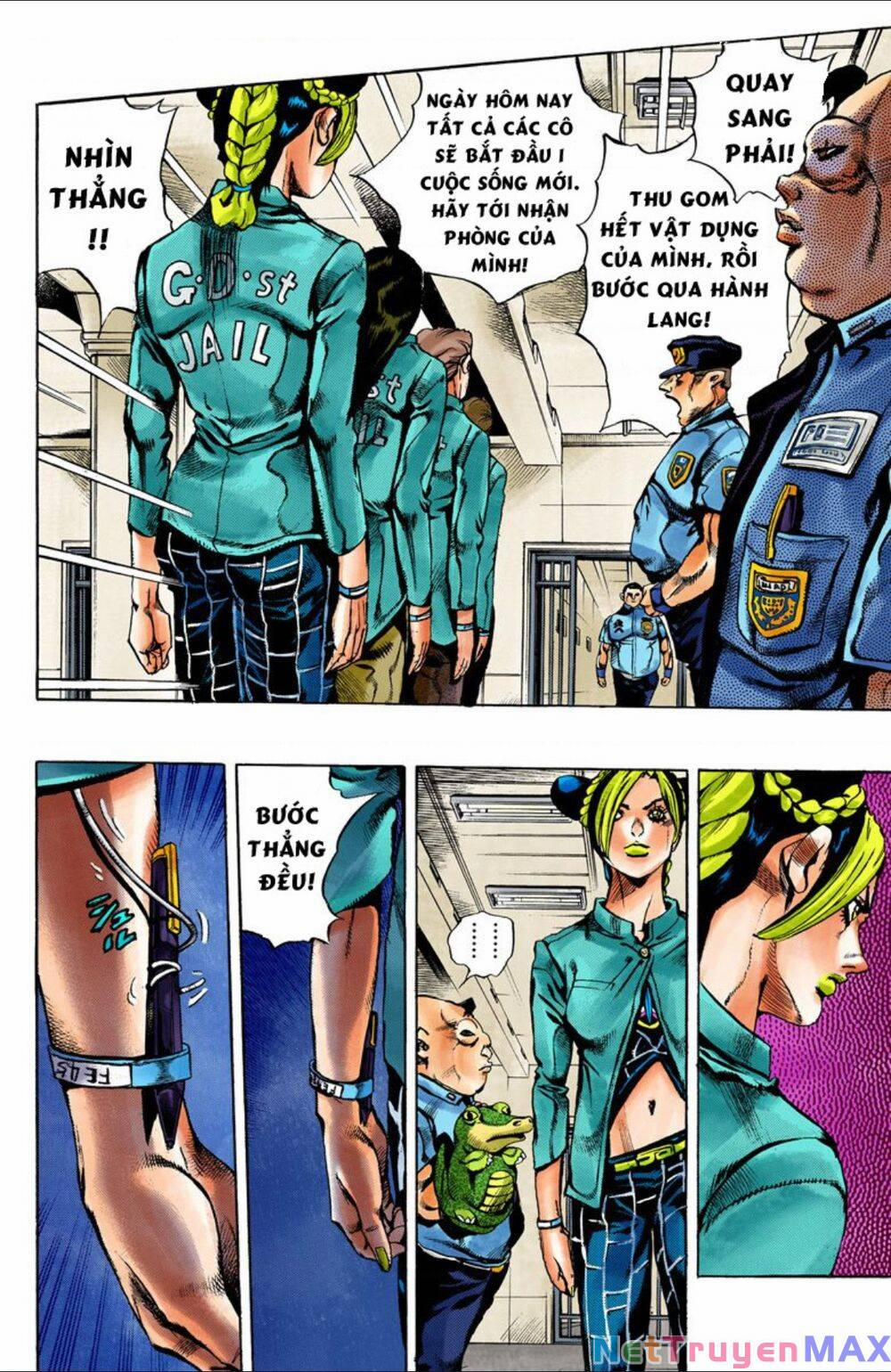 manhwax10.com - Truyện Manhwa Cuộc Phiêu Lưu Bí Ẩn Phần 6: Stone Ocean Chương 4 Trang 9