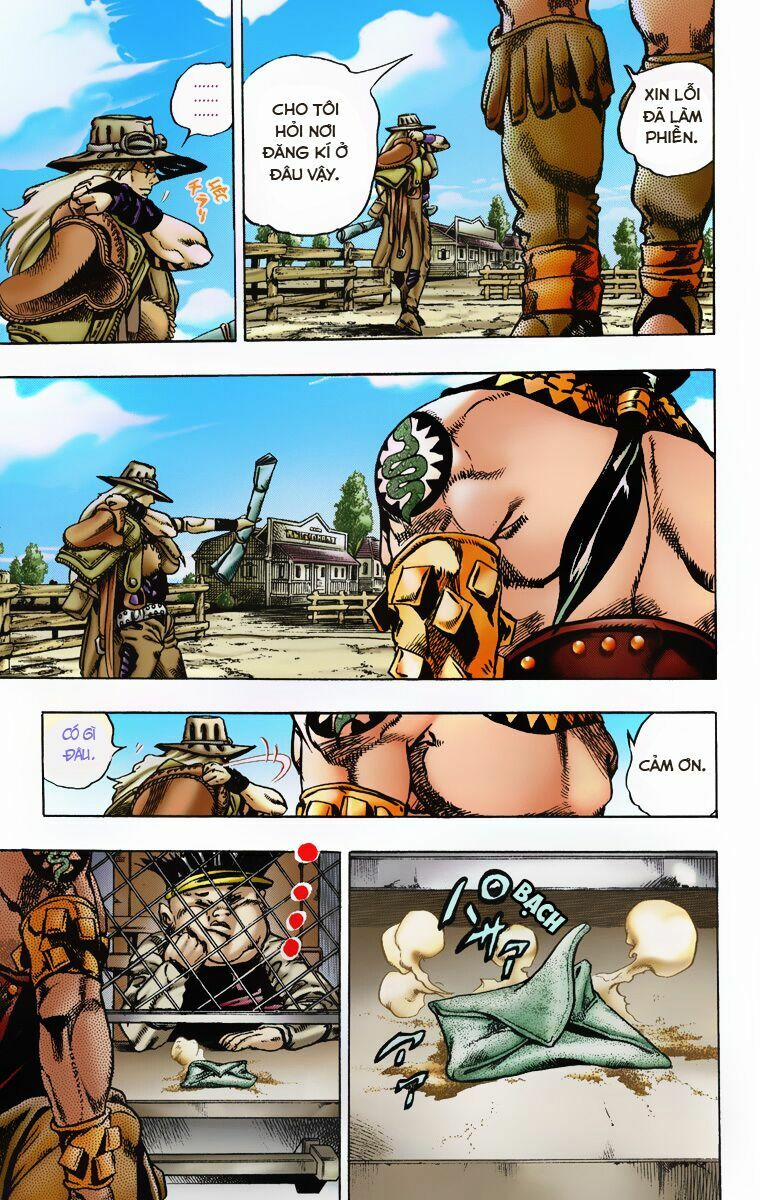 manhwax10.com - Truyện Manhwa Cuộc Phiêu Lưu Bí Ẩn Phần 7: Steel Ball Run Chương 4 Trang 13