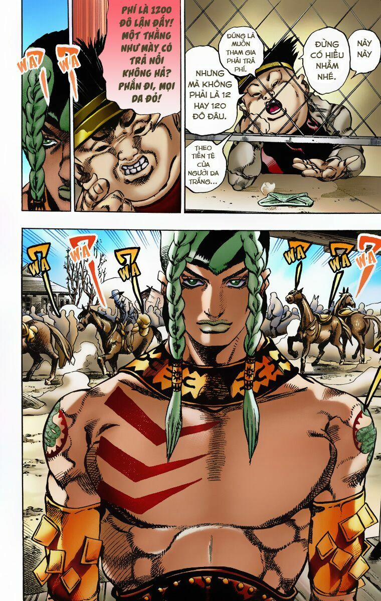 manhwax10.com - Truyện Manhwa Cuộc Phiêu Lưu Bí Ẩn Phần 7: Steel Ball Run Chương 4 Trang 14