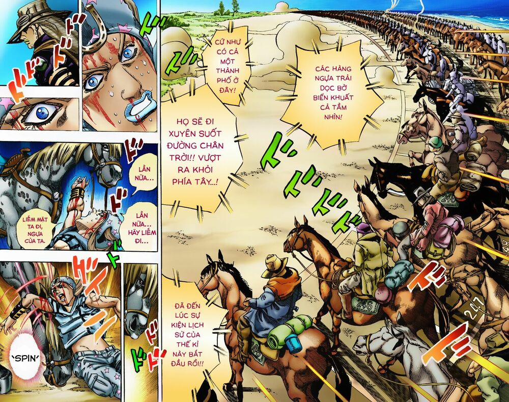 manhwax10.com - Truyện Manhwa Cuộc Phiêu Lưu Bí Ẩn Phần 7: Steel Ball Run Chương 4 Trang 25