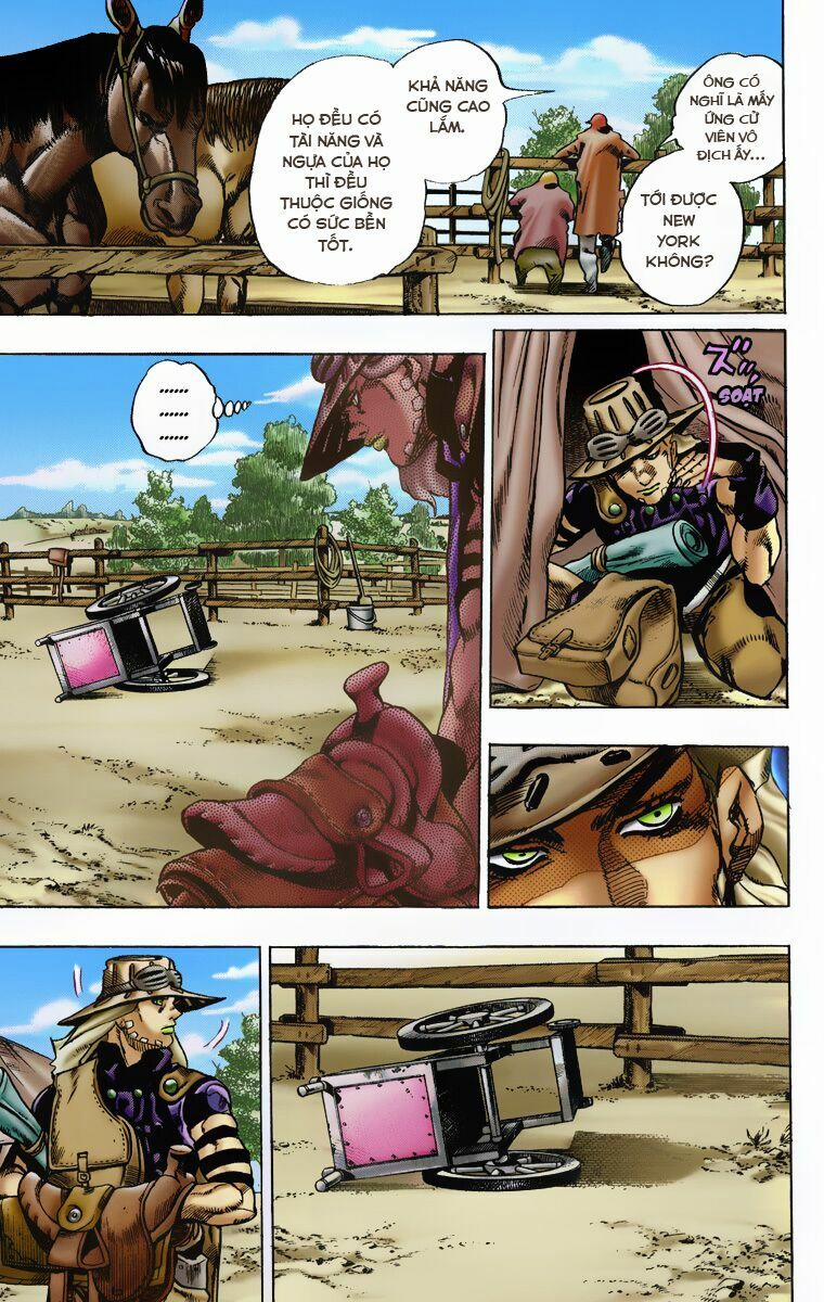 manhwax10.com - Truyện Manhwa Cuộc Phiêu Lưu Bí Ẩn Phần 7: Steel Ball Run Chương 4 Trang 5