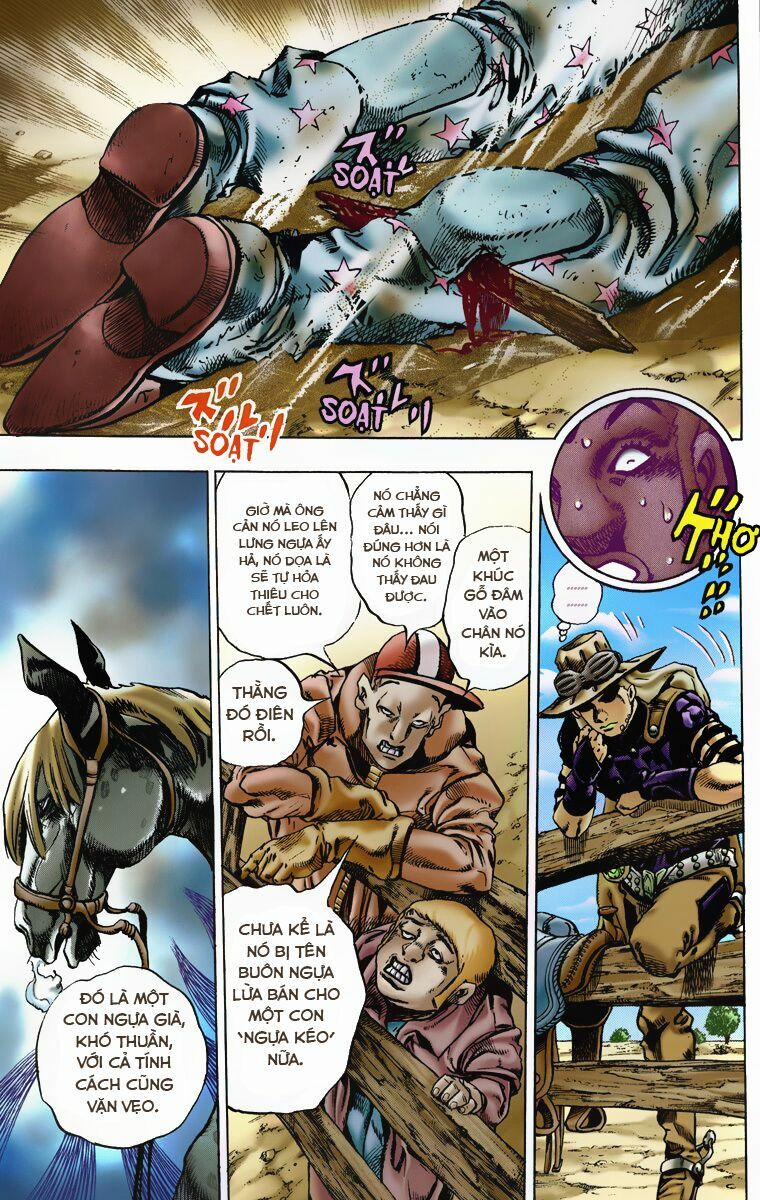 manhwax10.com - Truyện Manhwa Cuộc Phiêu Lưu Bí Ẩn Phần 7: Steel Ball Run Chương 4 Trang 9