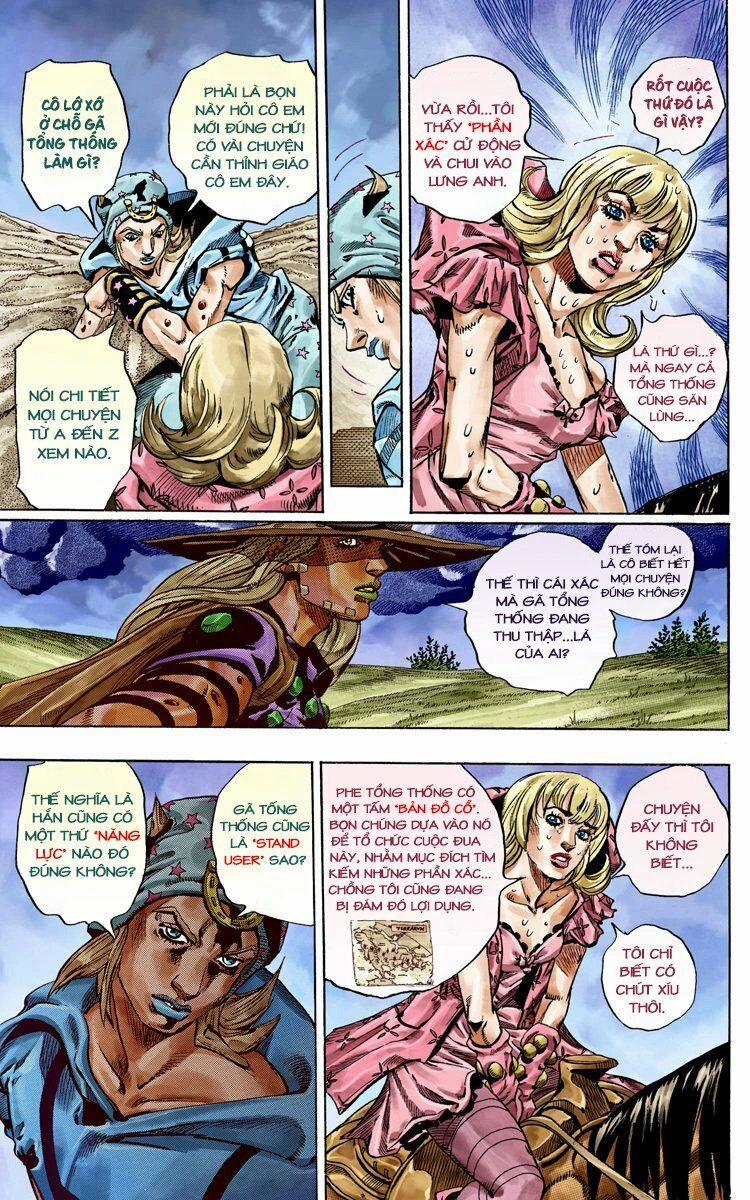 manhwax10.com - Truyện Manhwa Cuộc Phiêu Lưu Bí Ẩn Phần 7: Steel Ball Run Chương 40 Trang 20